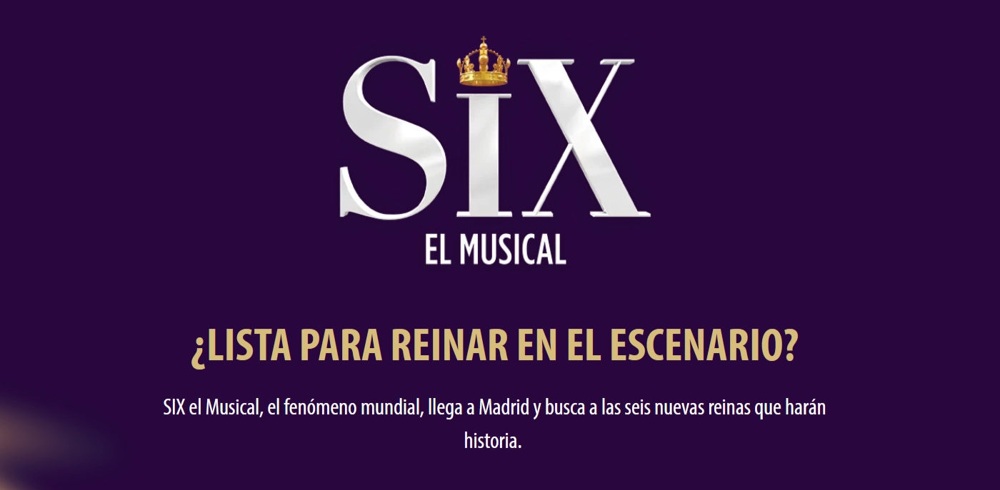Casting para SIX, El Musical, que llegará a Madrid en 2026
