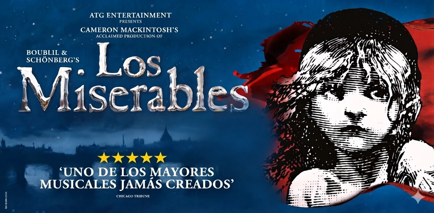 Los Miserables arrasa en los nominados a los Premios del Teatro Musical 2026